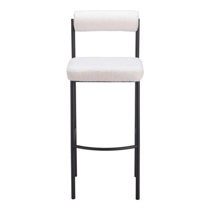 Zuo Modern - Livorno Barstool (Set of 2) Ivory - 109812 veiw 3
