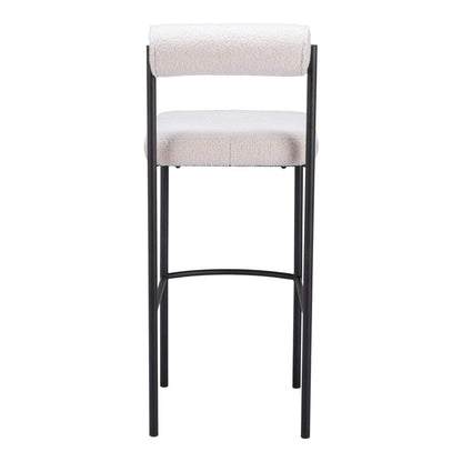 Zuo Modern - Livorno Barstool (Set of 2) Ivory - 109812 veiw 4