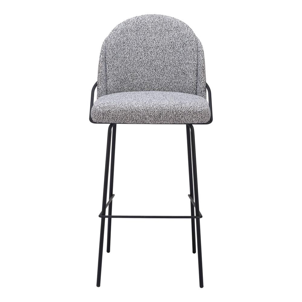 Zuo Modern - Jambi Barstool (Set of 2) Black & White - 109968 veiw 3