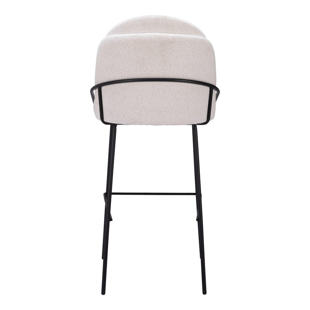 Zuo Modern - Jambi Barstool (Set of 2) Ivory - 109969 veiw 4
