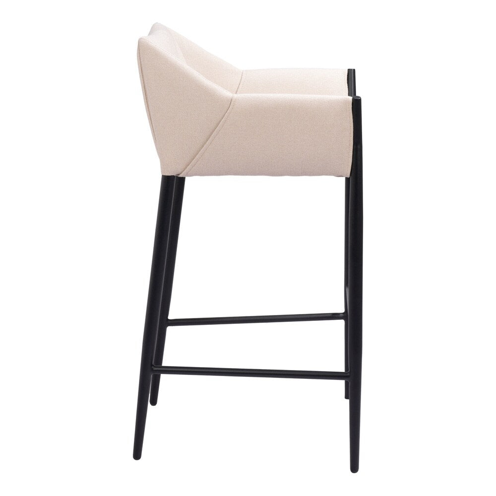 Zuo Modern - Andover Barstool Beige - 110170 veiw 2