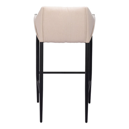 Zuo Modern - Andover Barstool Beige - 110170 veiw 4