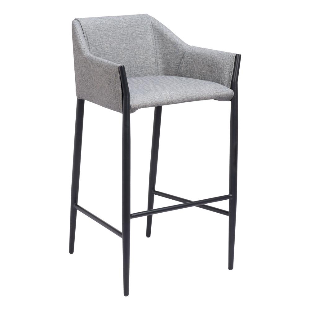 Zuo Modern - Andover Barstool Slate Gray - 110169 veiw 1