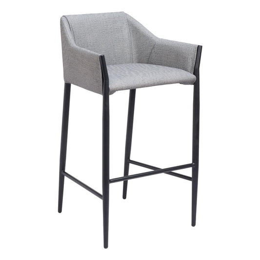 Zuo Modern - Andover Barstool Slate Gray - 110169 veiw 1