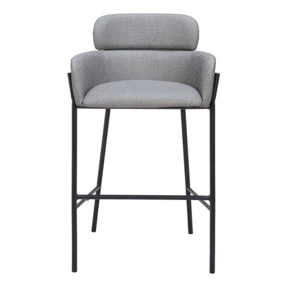 Zuo Modern - Bremor Barstool Slate Gray - 110173 veiw 3