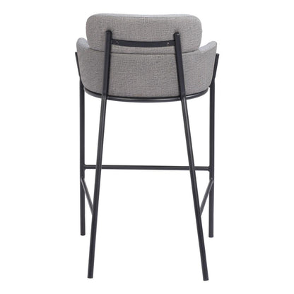 Zuo Modern - Bremor Barstool Slate Gray - 110173 veiw 4