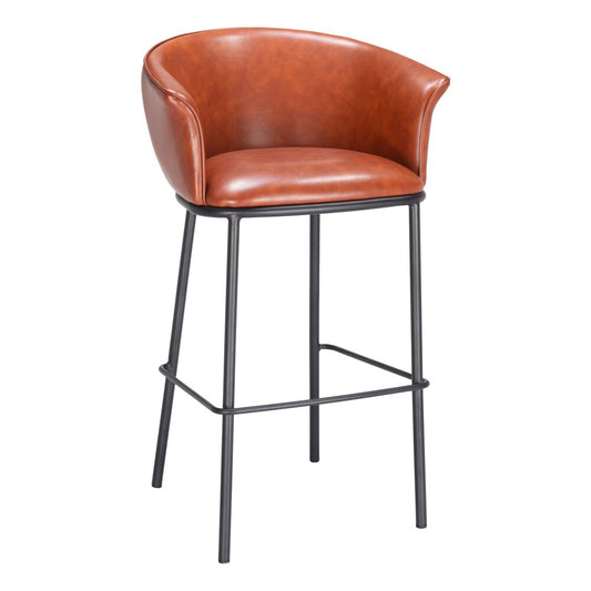 Zuo Modern - Garston Barstool Brown - 110178 veiw 1