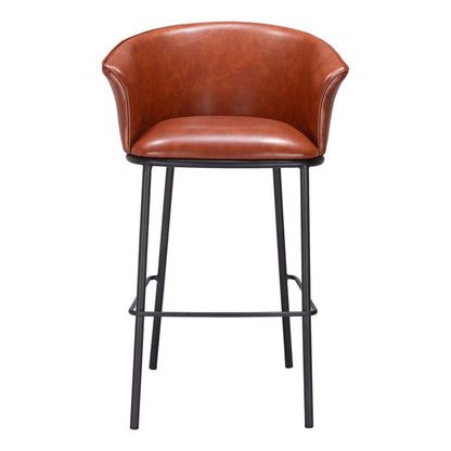 Zuo Modern - Garston Barstool Brown - 110178 veiw 3