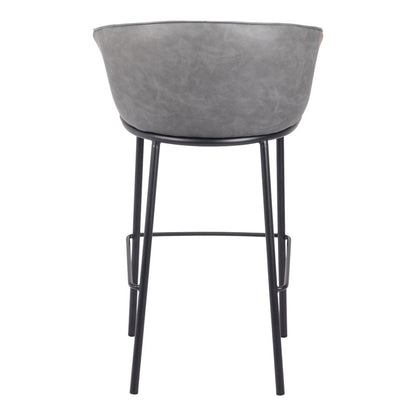 Zuo Modern - Garston Barstool Gray - 110177 veiw 4