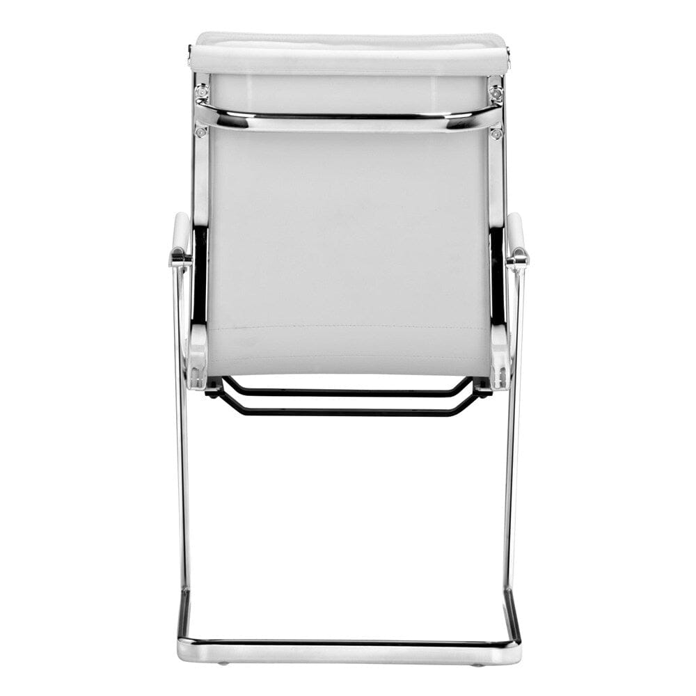 Zuo Modern - Lider Plus Conference Chair (Set of 2) White - 215211 veiw 4
