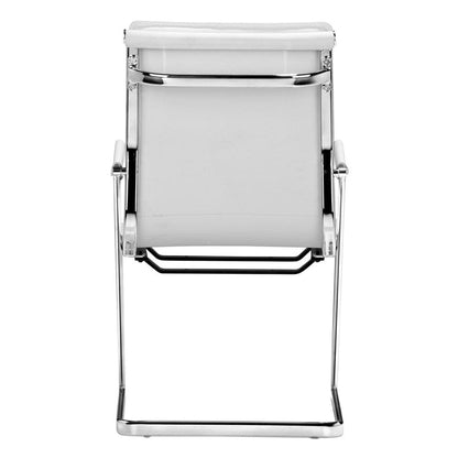 Zuo Modern - Lider Plus Conference Chair (Set of 2) White - 215211 veiw 4