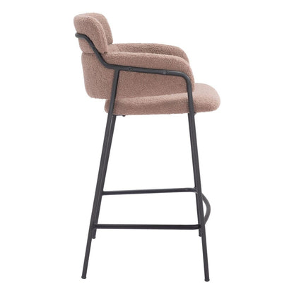 Zuo Modern - Marcel Counter Stool (Set of 2) Brown - 109666 veiw 2