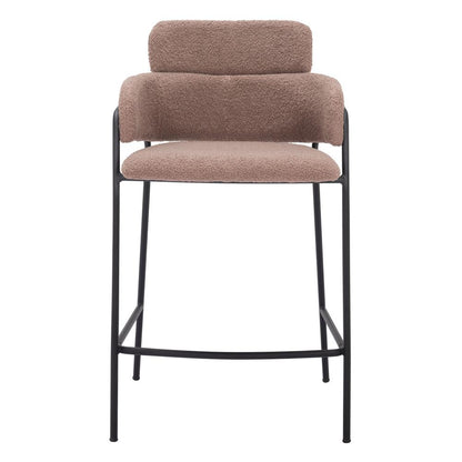 Zuo Modern - Marcel Counter Stool (Set of 2) Brown - 109666 veiw 3