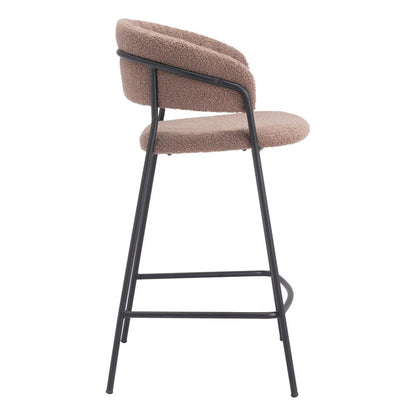 Zuo Modern - Josephine Counter Stool (Set of 2) Brown - 109672 veiw 2
