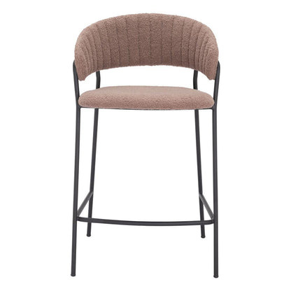 Zuo Modern - Josephine Counter Stool (Set of 2) Brown - 109672 veiw 3