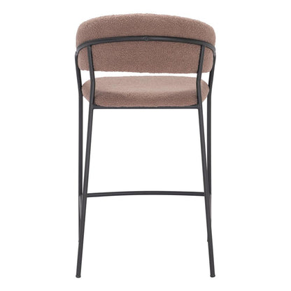 Zuo Modern - Josephine Counter Stool (Set of 2) Brown - 109672 veiw 4