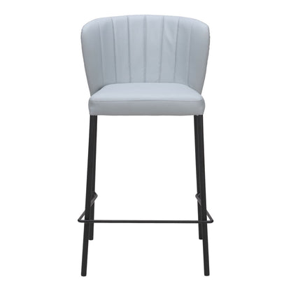 Zuo Modern - Linz Counter Stool (Set of 2) Gray - 109781 veiw 3