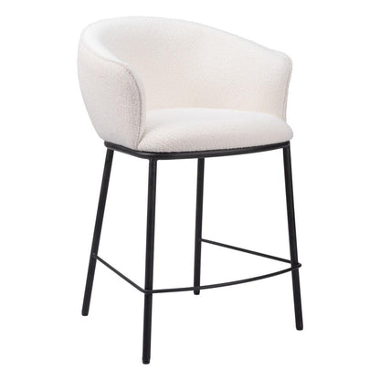 Zuo Modern - Essen Counter Stool Ivory - 109807 veiw 1