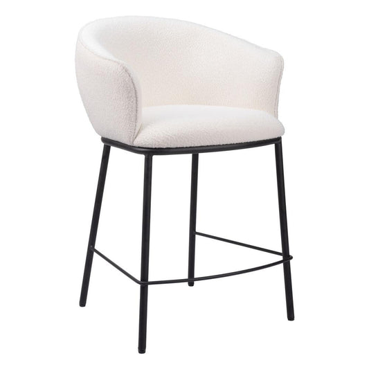 Zuo Modern - Essen Counter Stool Ivory - 109807 veiw 1