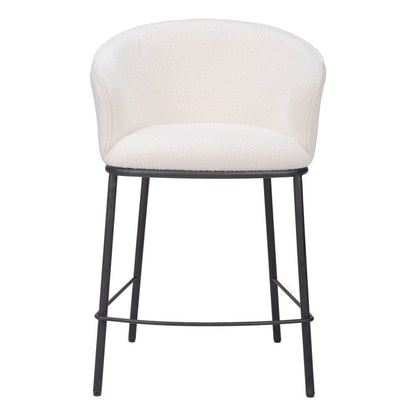 Zuo Modern - Essen Counter Stool Ivory - 109807 veiw 3