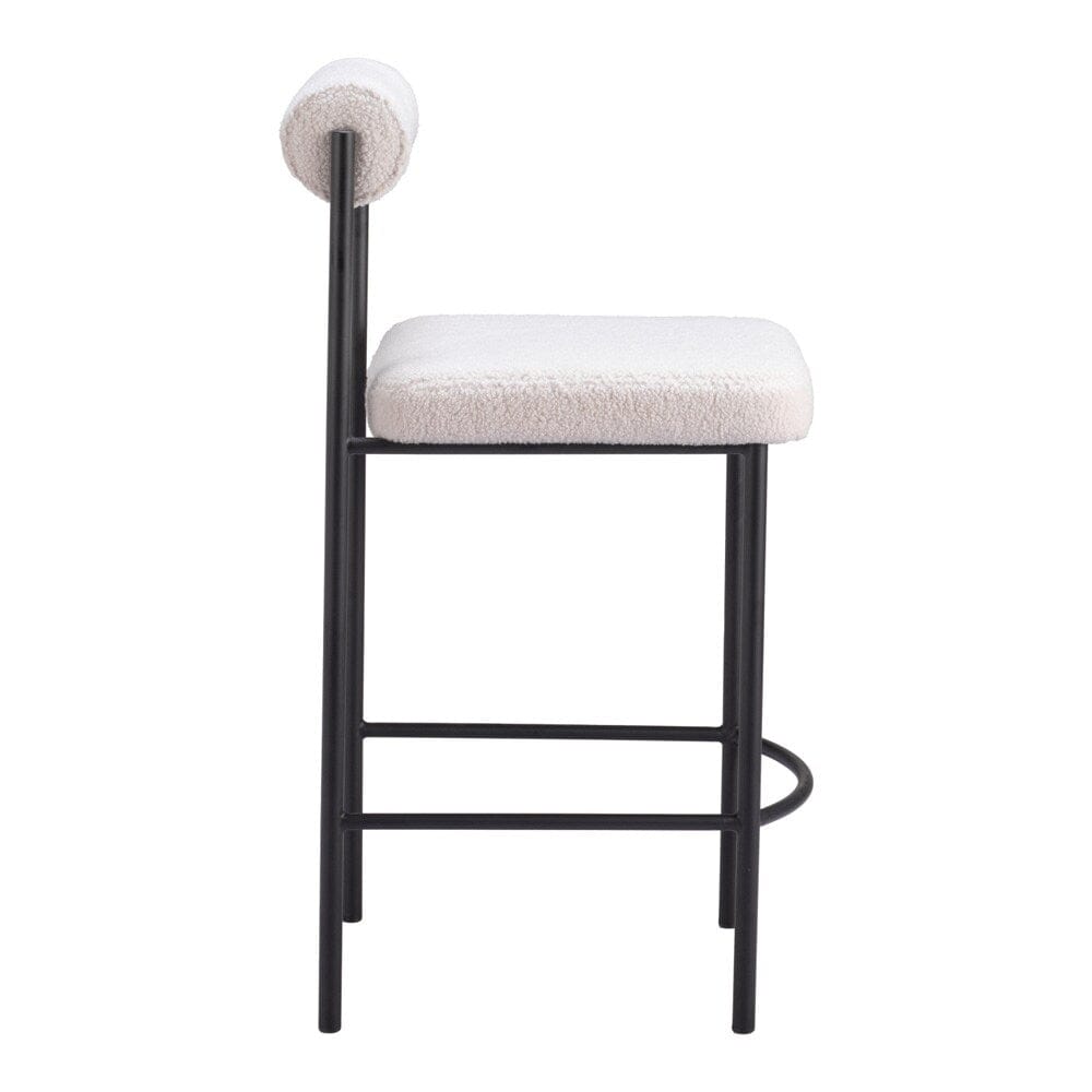 Zuo Modern - Livorno Counter Stool (Set of 2) Ivory - 109811 veiw 2