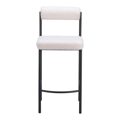 Zuo Modern - Livorno Counter Stool (Set of 2) Ivory - 109811 veiw 3