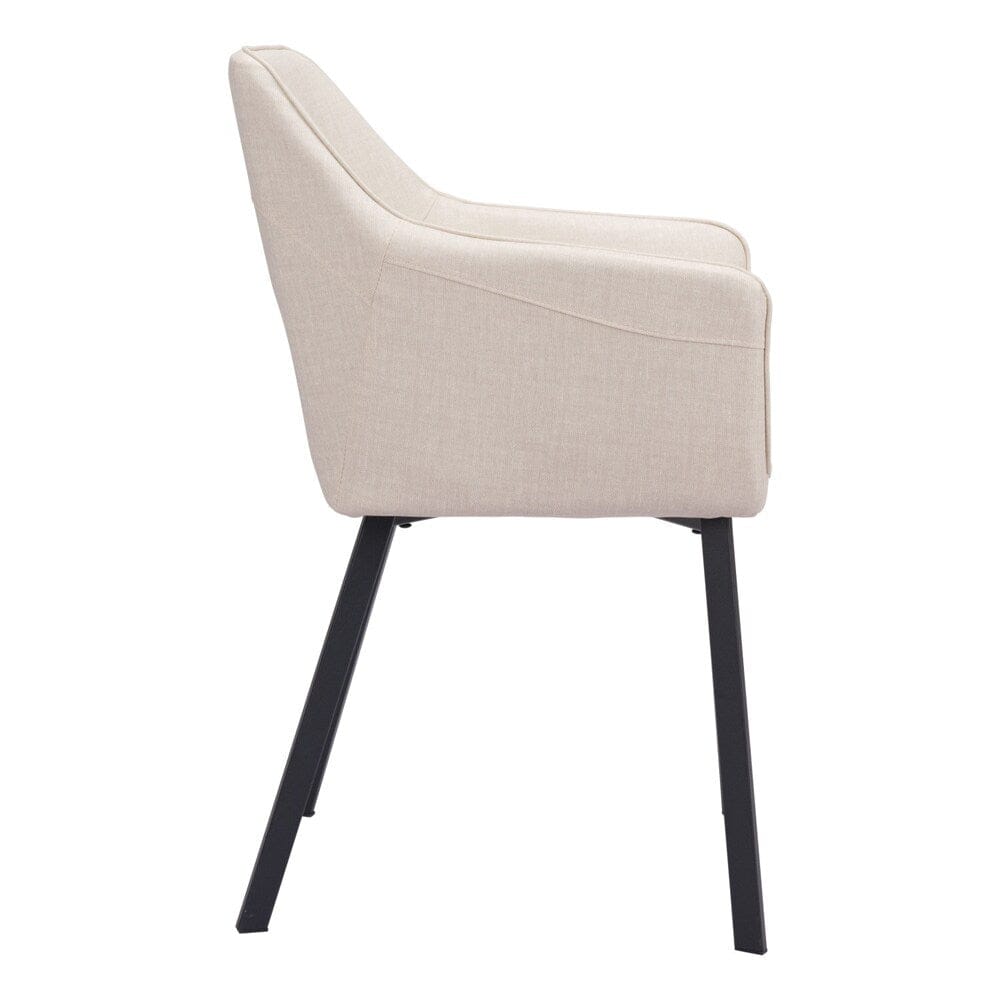 Zuo Modern - Adage Dining Chair (Set of 2) Beige - 109400 veiw 2