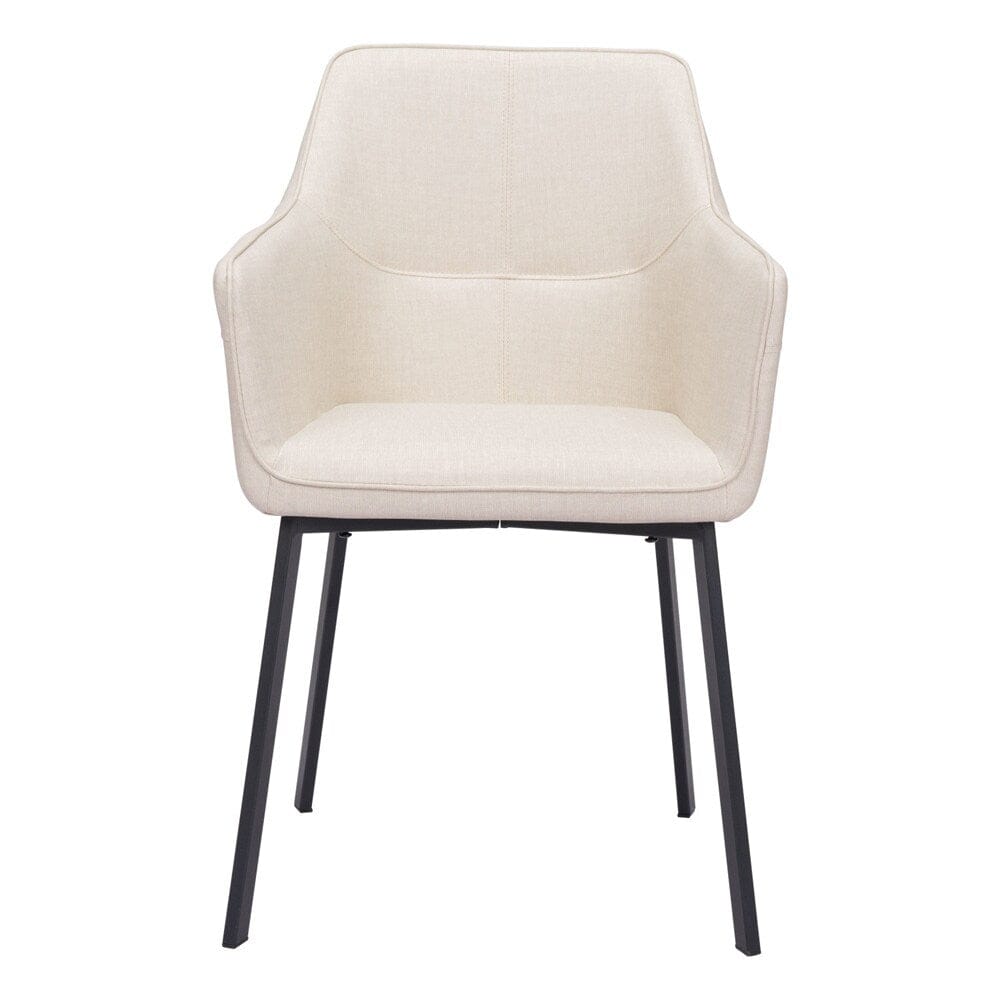 Zuo Modern - Adage Dining Chair (Set of 2) Beige - 109400 veiw 3