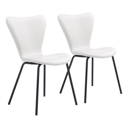 Zuo Modern - Torlo Dining Chair (Set of 2) White - 109630 veiw 1