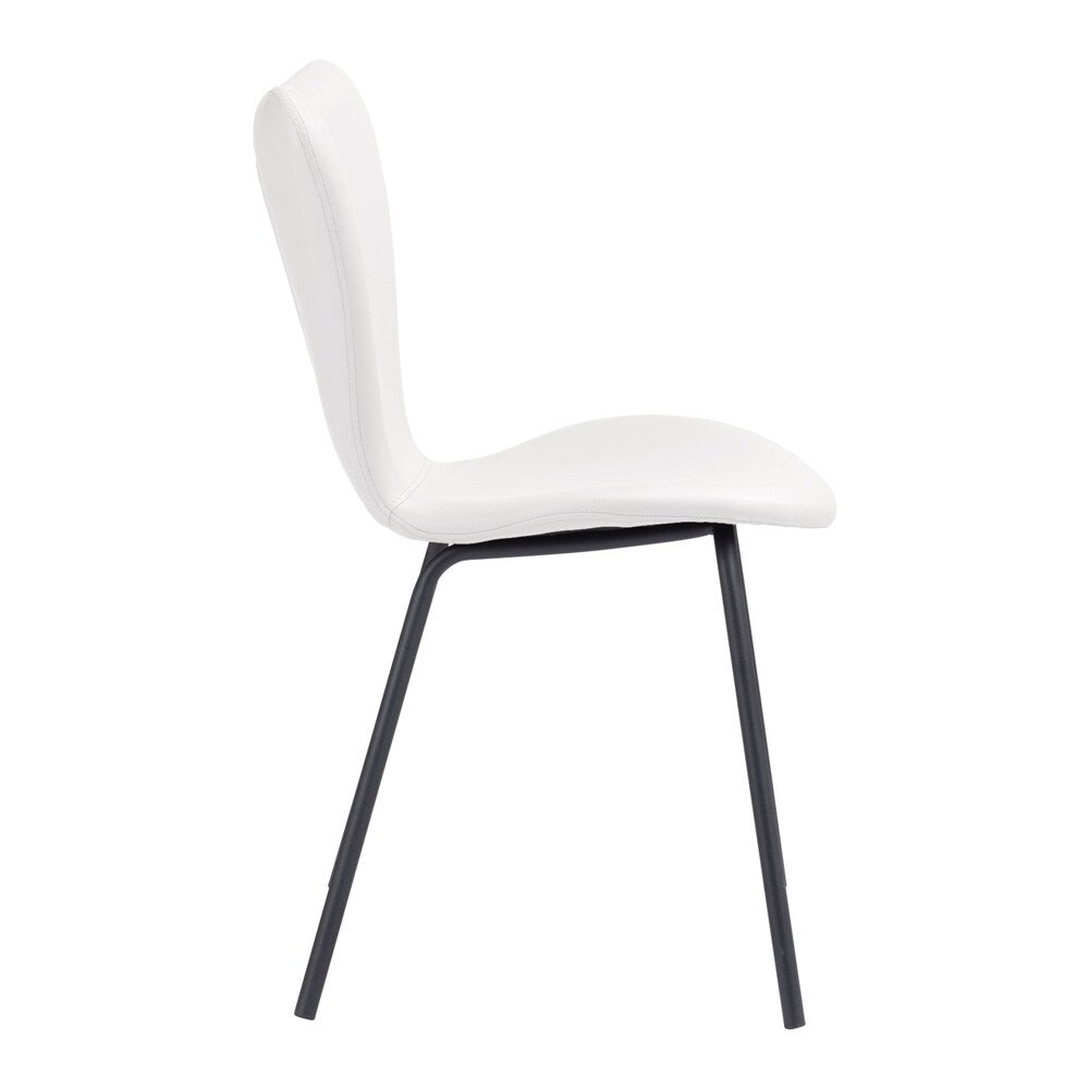 Zuo Modern - Torlo Dining Chair (Set of 2) White - 109630 veiw 2