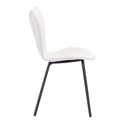 Zuo Modern - Torlo Dining Chair (Set of 2) White - 109630 veiw 2
