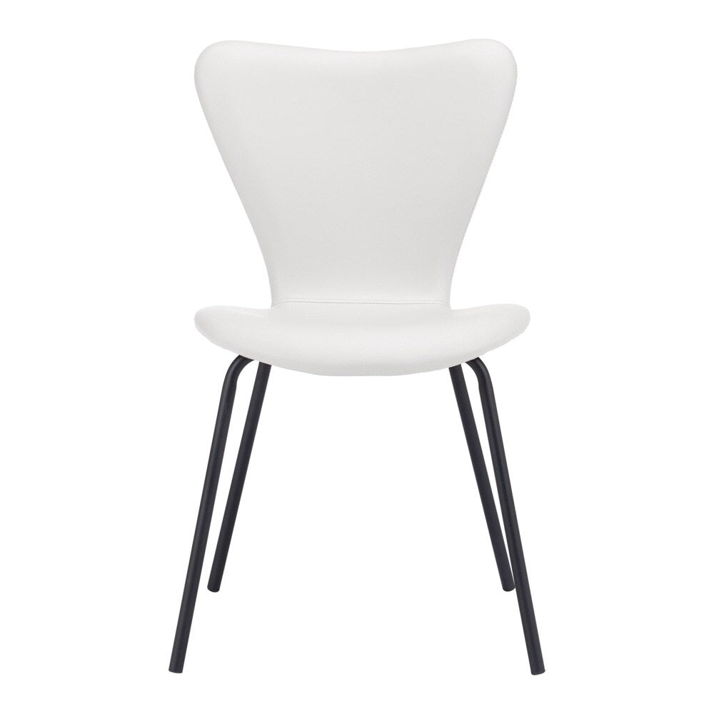 Zuo Modern - Torlo Dining Chair (Set of 2) White - 109630 veiw 3