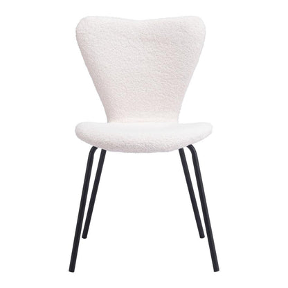 Zuo Modern - Thibideaux Dining Chair (Set of 2) Ivory - 109658 veiw 3