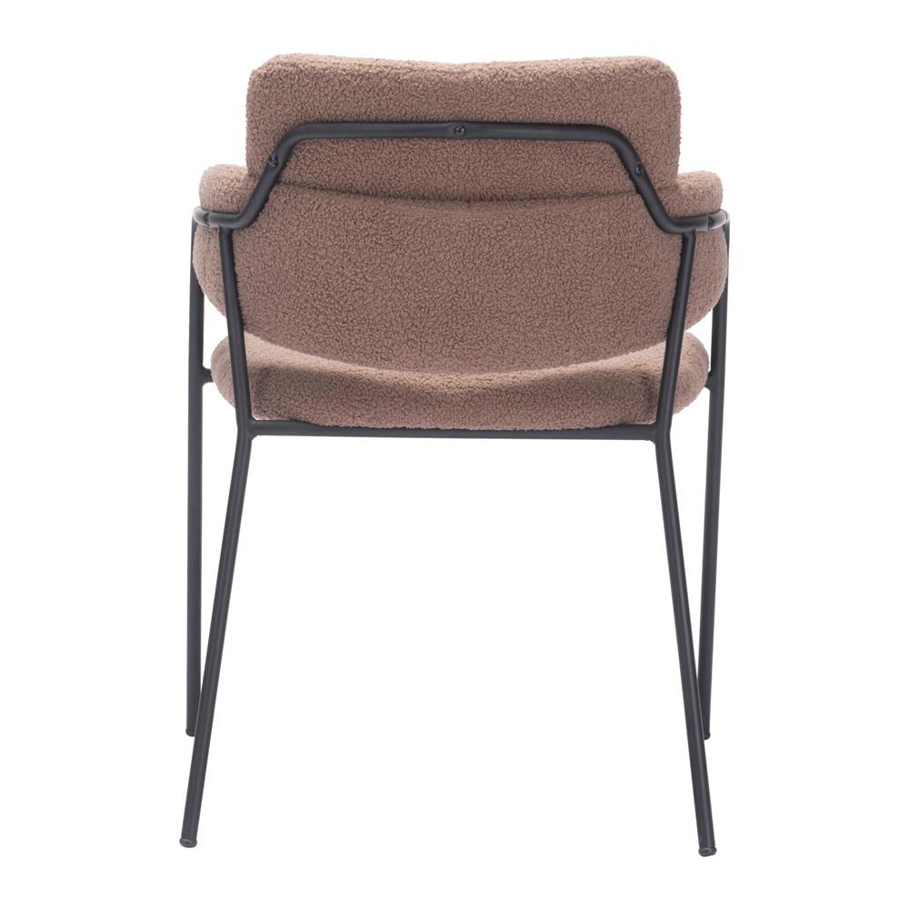 Zuo Modern - Marcel Dining Chair (Set of 2) Brown - 109664 veiw 4