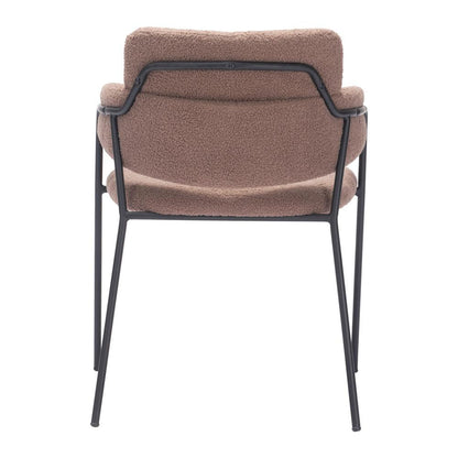 Zuo Modern - Marcel Dining Chair (Set of 2) Brown - 109664 veiw 4