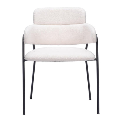 Zuo Modern - Marcel Dining Chair (Set of 2) Cream - 109663 veiw 3