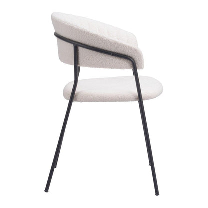 Zuo Modern - Josephine Dining Chair (Set of 2) Cream - 109669 veiw 2