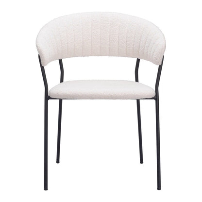 Zuo Modern - Josephine Dining Chair (Set of 2) Cream - 109669 veiw 3