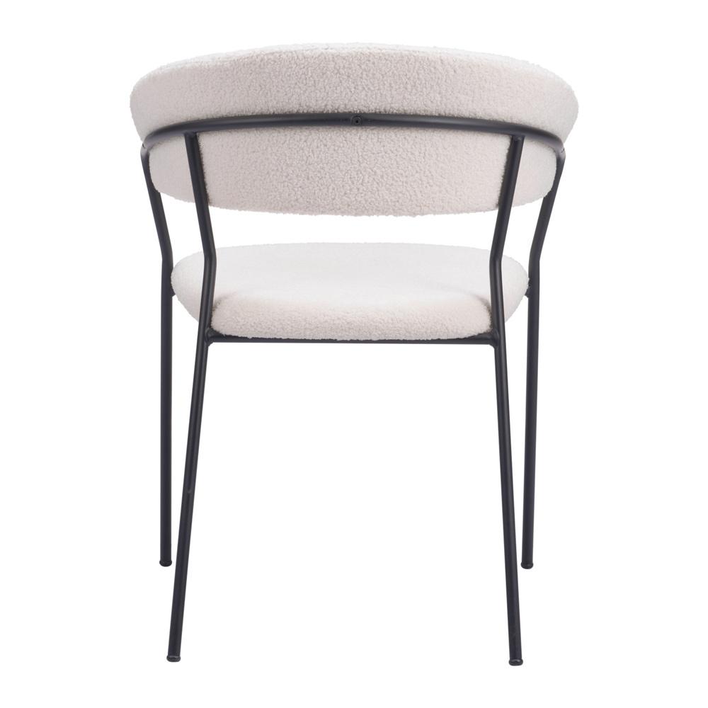 Zuo Modern - Josephine Dining Chair (Set of 2) Cream - 109669 veiw 4