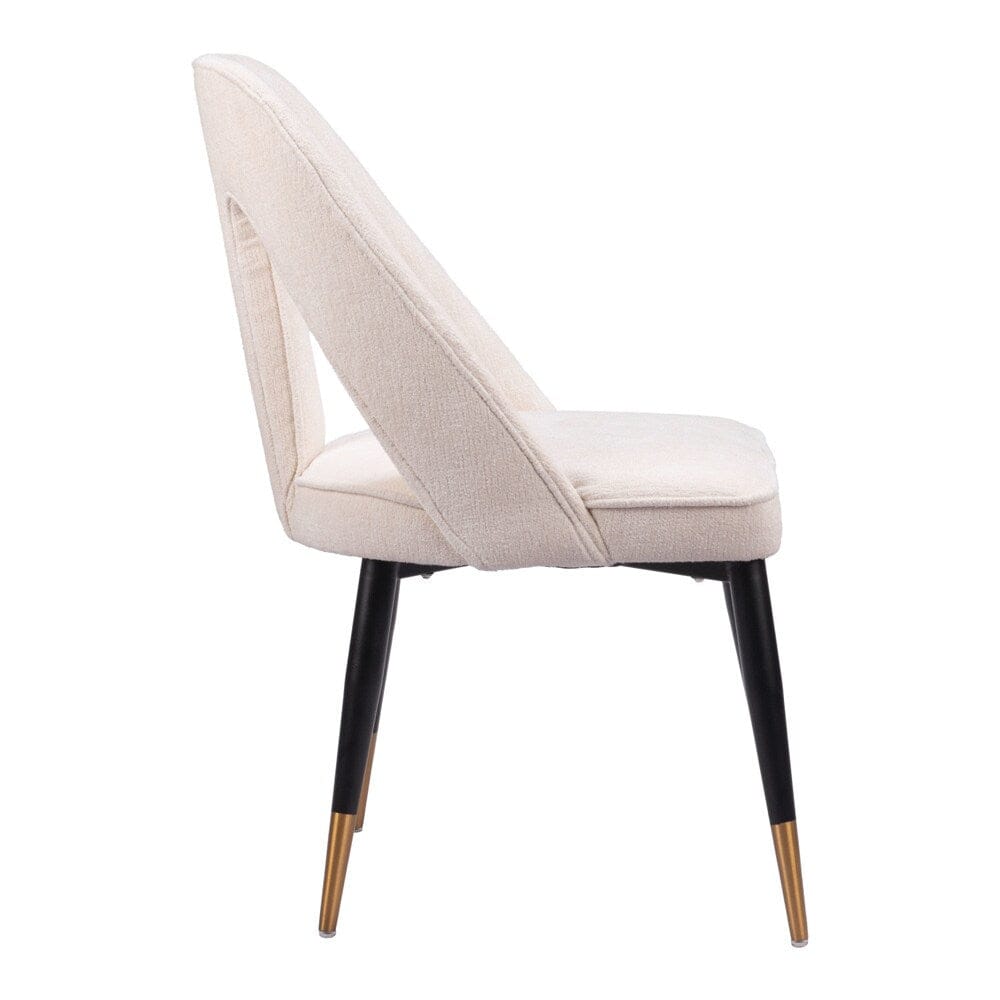 Zuo Modern - Artus Dining Chair Ivory - 110002 veiw 2