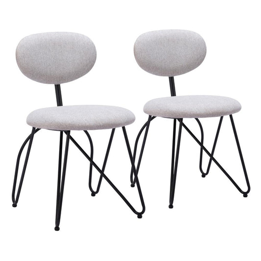 Zuo Modern - Novi Dining Chair (Set of 2) Dove Gray - 110017 veiw 1