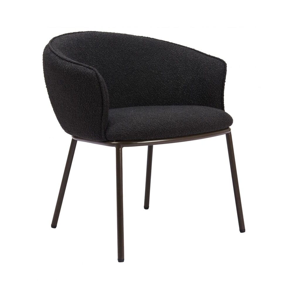 Zuo Modern - Essen Dining Chair Black & Bronze - 110102 veiw 1