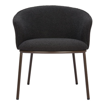 Zuo Modern - Essen Dining Chair Black & Bronze - 110102 veiw 3