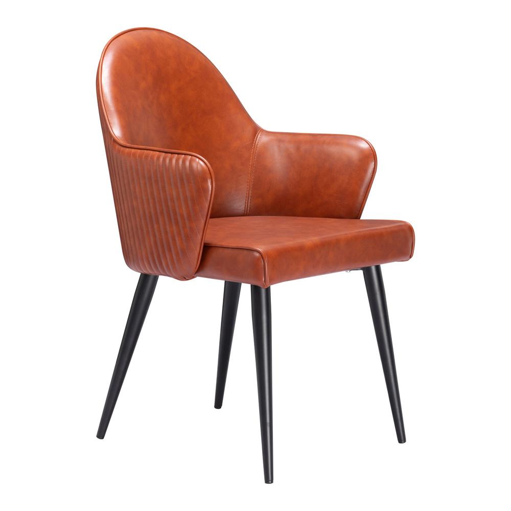 Zuo Modern - Silloth Dining Chair Brown - 110121 veiw 1