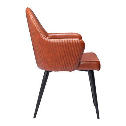 Zuo Modern - Silloth Dining Chair Brown - 110121 veiw 2
