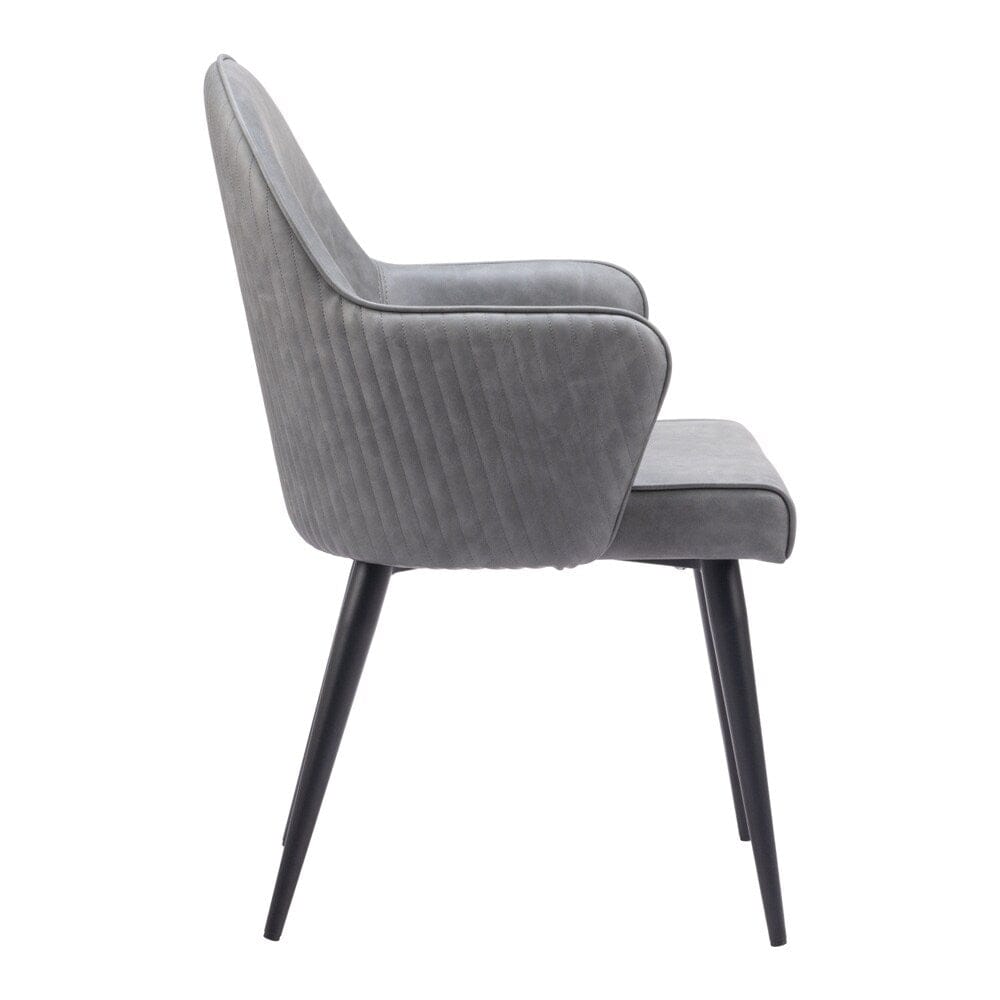 Zuo Modern - Silloth Dining Chair Gray - 110120 veiw 2