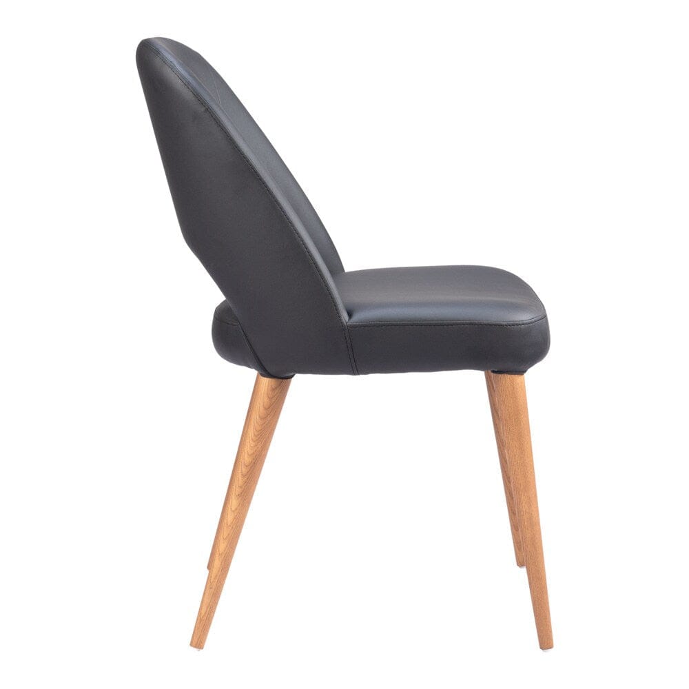Zuo Modern - Leith Dining Chair (Set of 2) Black - 110123 veiw 2