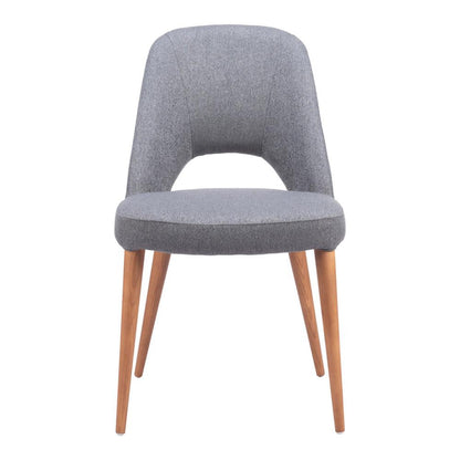 Zuo Modern - Leith Dining Chair (Set of 2) Gray - 110122 veiw 3