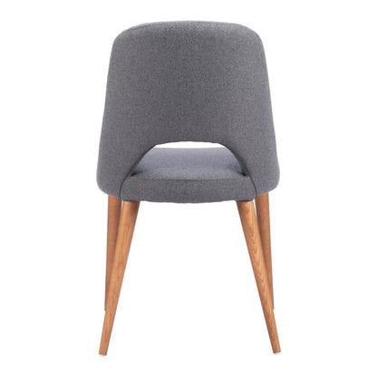 Zuo Modern - Leith Dining Chair (Set of 2) Gray - 110122 veiw 4