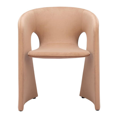 Zuo Modern - Rosyth Dining Chair Tan - 110125 veiw 3
